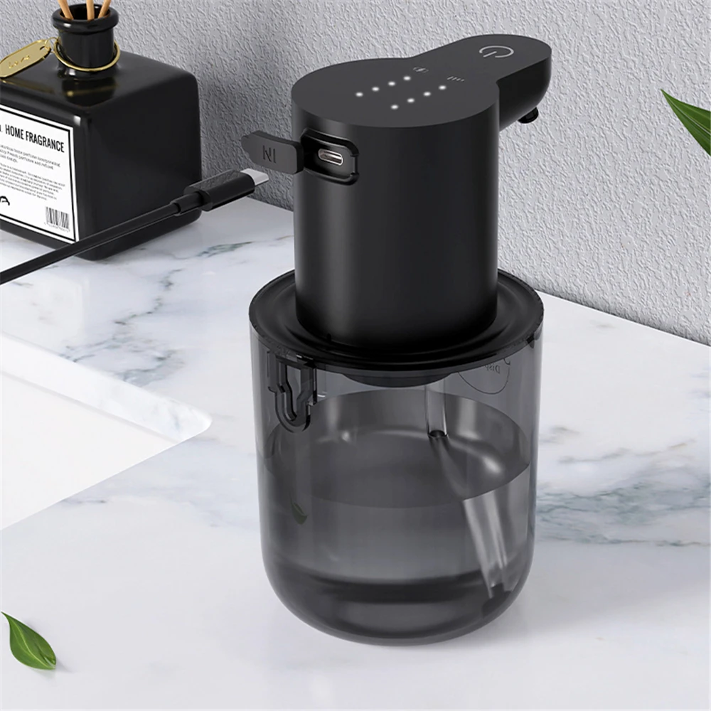 Multifunctional Automatic Sensor Foam Dispenser 4 Gears Intelligent Inductive Liquid Soap Distributor Touchless Auto Hand Washer 3