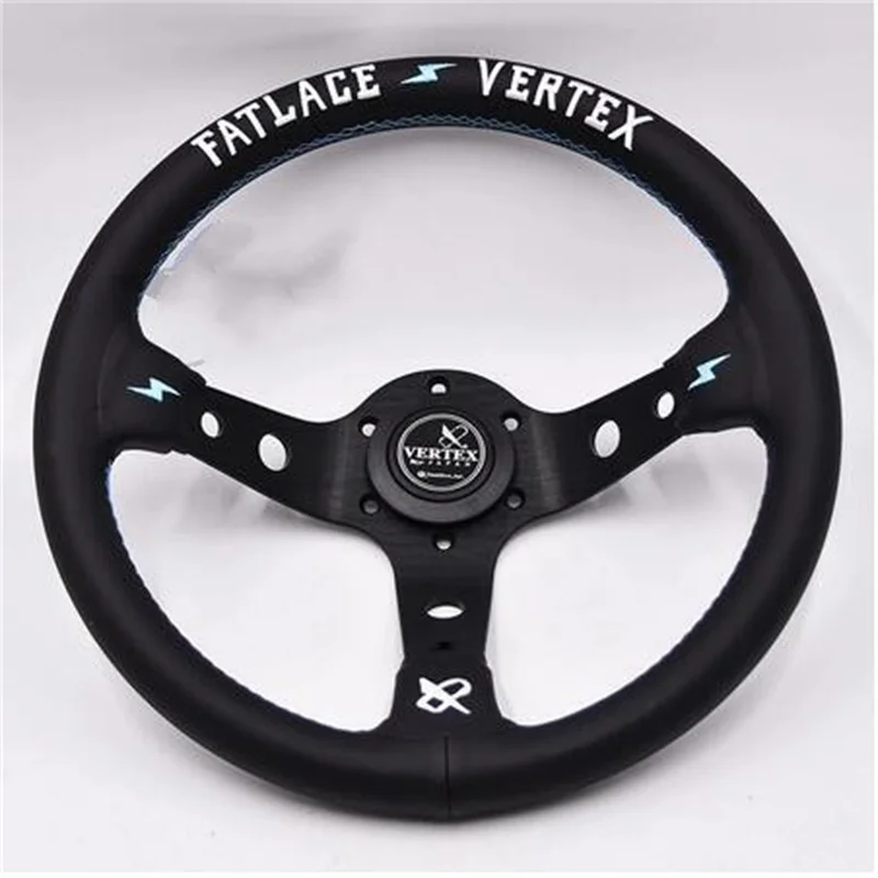 

Auto Steering Wheel Leather 13inch JDM Car Vertex Steering Wheel