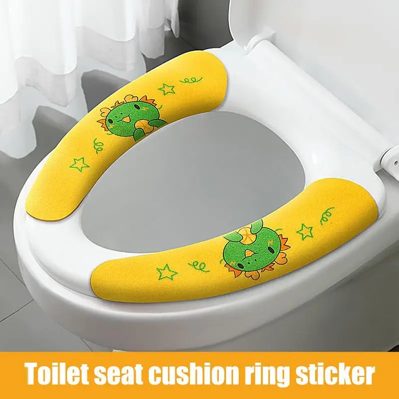 Toilet Seat Cover For Bathroom Thick Reusable Toilet Seat Pad Cushion Toilet Seat Mat Toilet Seat Pad Winter Must Have For