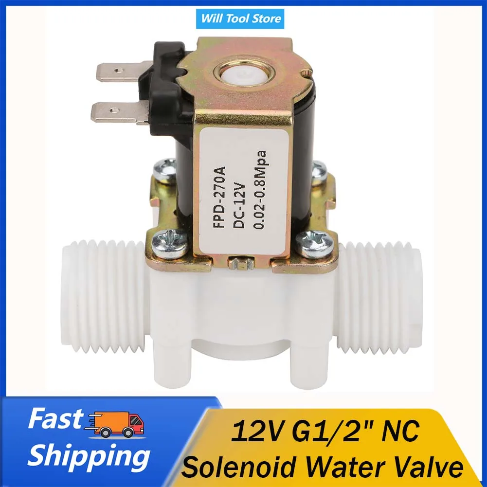 Válvula solenoide DC 12V 1 pulgada Latón 2 vías 2 posiciones Válvula solenoide eléctrica Aire