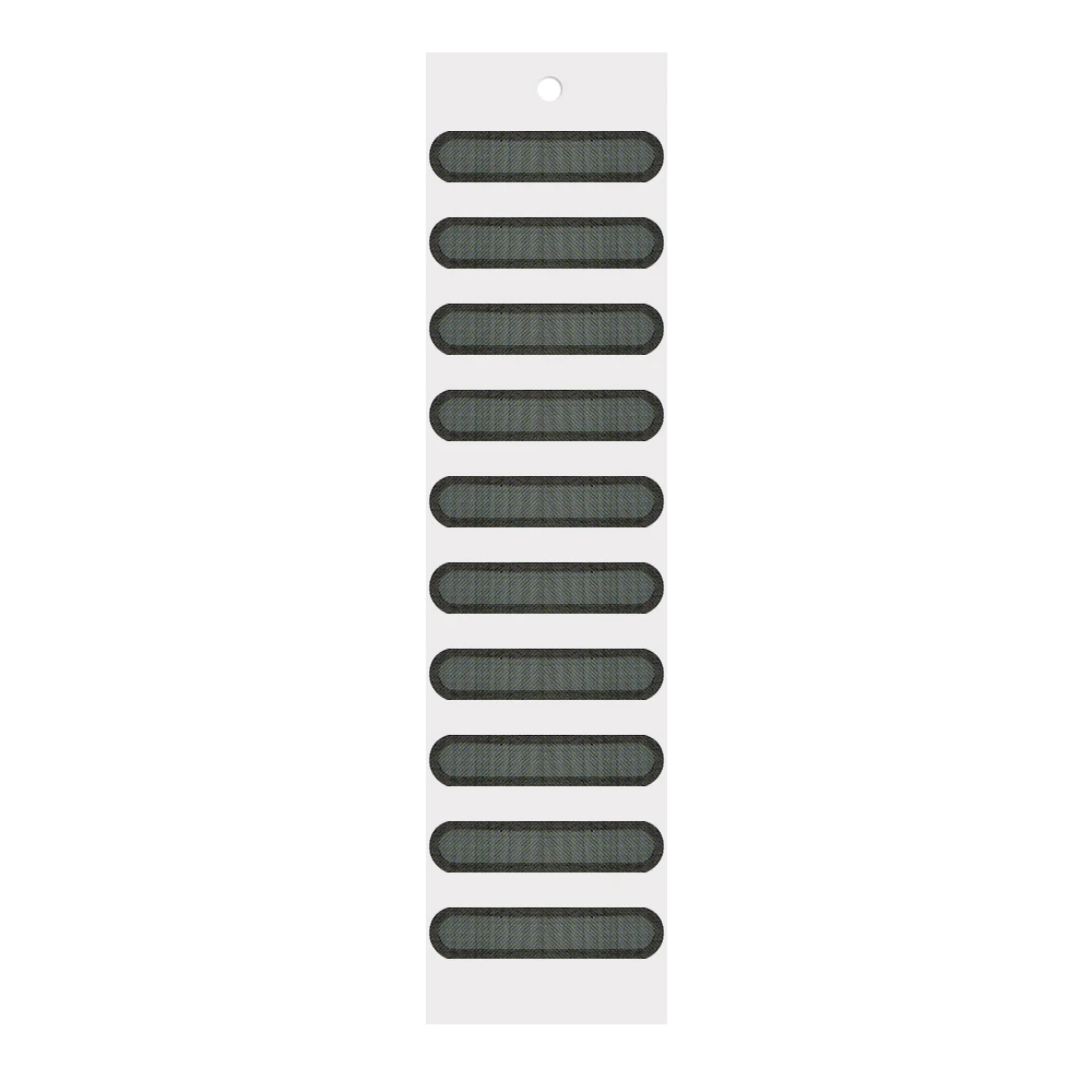 Lot De 48 Autocollants Filets Anti-poussière Pour Haut-parleurs De Téléphone - Taille Courte Et Longue - Transparents Et Universels