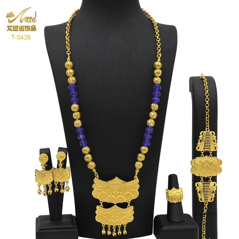 Gold Plated Indian Traditional Mangalsutra Black Beads Necklace CZ Jewelry  Set | eBay