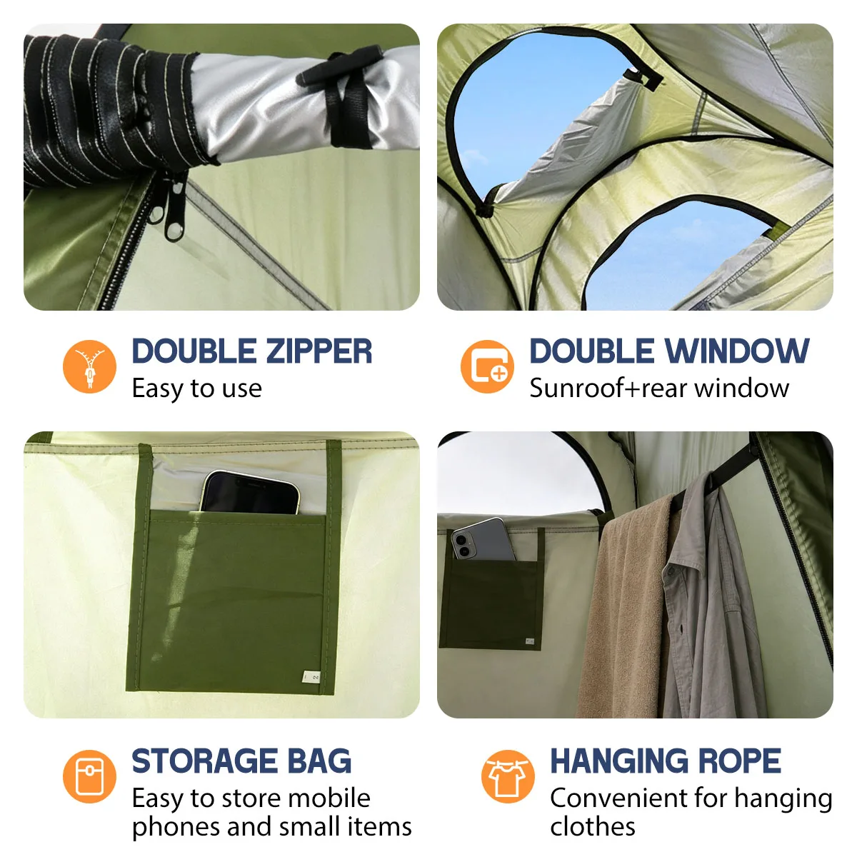 Pop Up Portable Privacy Changing Tent 6