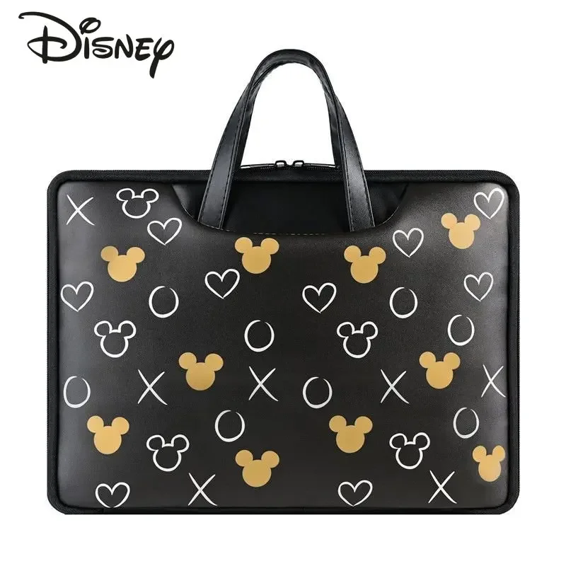 

Новая женская сумка для планшета Disney с Микки, модная Высококачественная Портативная сумка для ноутбука, мультяшная универсальная многофункциональная сумка для ноутбука