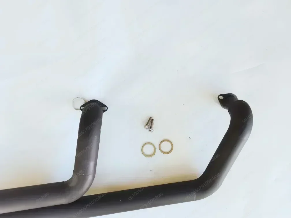 Modified Exhaust for Benda Jinjira 300 BD300 Harley VH Double Out Horseshoe Sound Non-destructive Installation