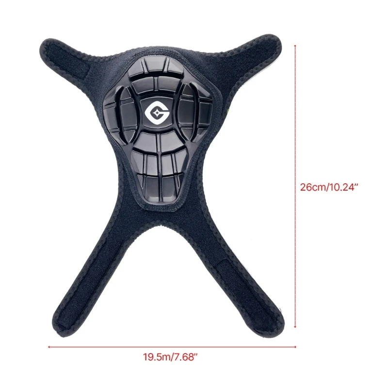 Silicone Bike Handlebar Protective Cover Scooter Child Chest Protector Anti-Collision Chest Protections Pad