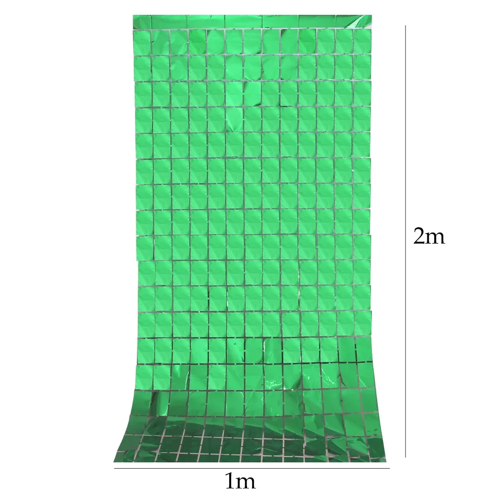 Gold & Silver Glitter Rain Foil Backdrop for Celebrations & Events
