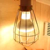 Vintage Iron Reptile Pet Heat Lamp Cover Lamp Shade Cover Anti Scald Heating Light Bulb Safety Mesh Guard Cage 4