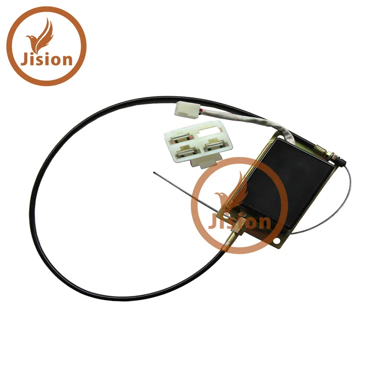 JISIONExcavatorparts24VdieselengineShutoffvalvestopsolenoid