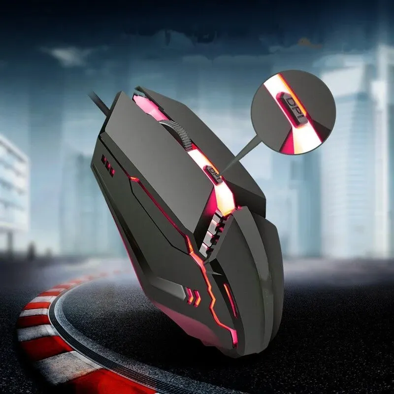 PICTEK PC306 Professional Gaming Mouse 16000DPI Gaming Programming Mouse  Adjustable Light Synchronizatio For Mouse Gamer LOL CS - AliExpress