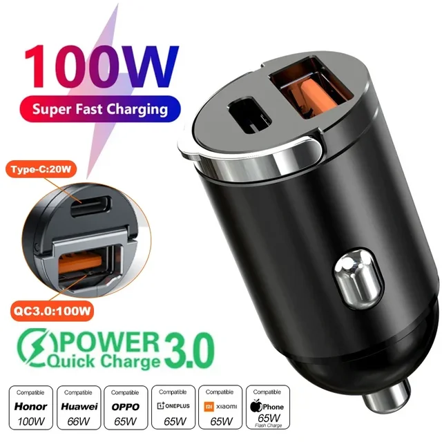 100W Car Charger 1