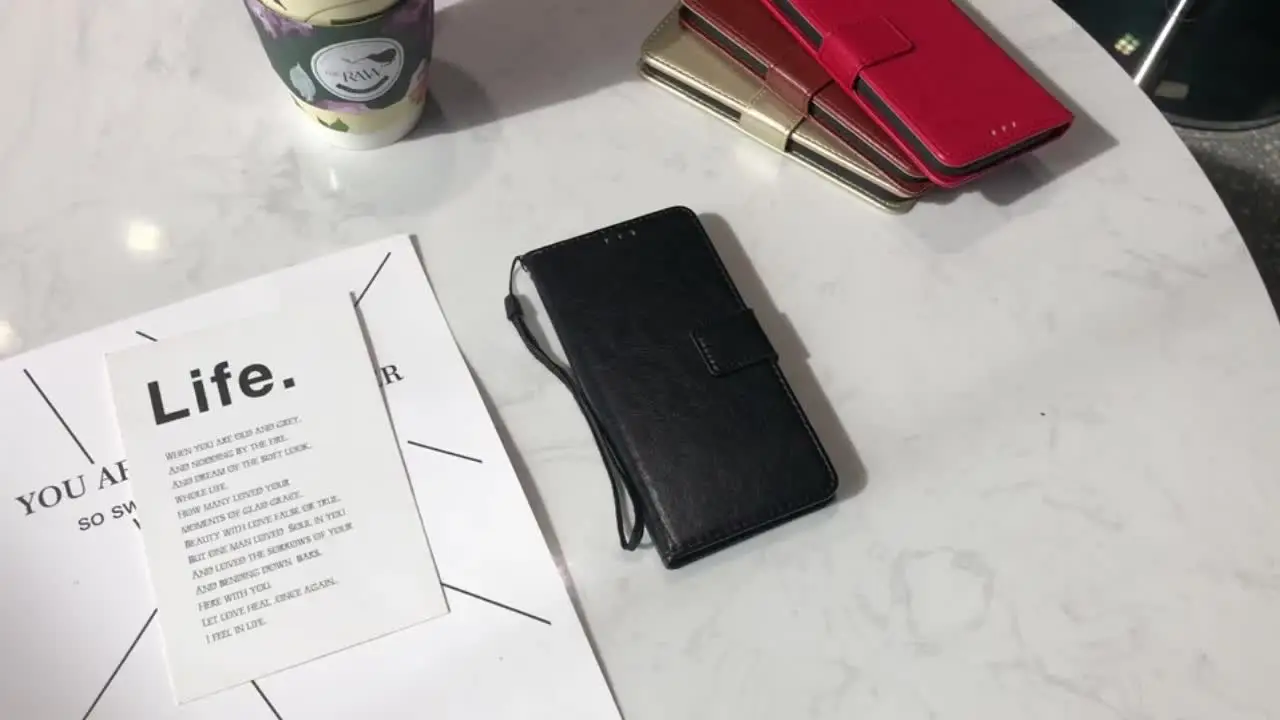 Подходит для Nokia 108 4G 2024 кожаный чехол Crazy Horse из искусственной кожи подходит