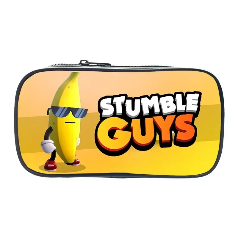 Stumble Guys Print Pencil Case for Boys Girls Kids Gift Pencil Bag Stationery Bags School Supplies Cosmetic Cases pen bag 5