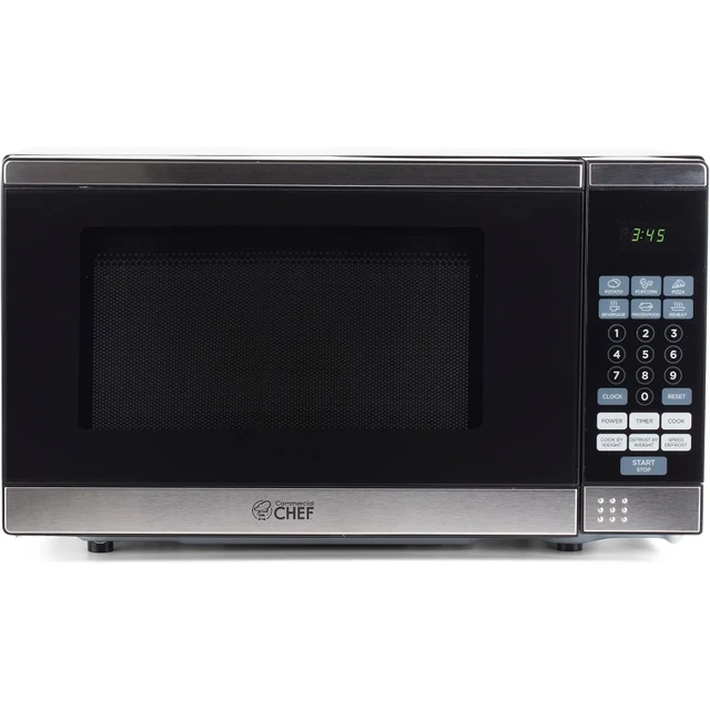 Commercial Chef Countertop Microwave Oven 0.7 Cu. ft. 700W, White