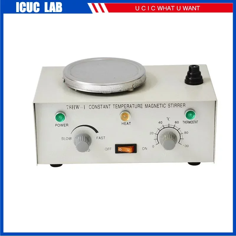 78HW-1 Constant Temperature Thermostat Laboratory Cheap Hot Plate Magnetic Stirrer Mixer Equipment