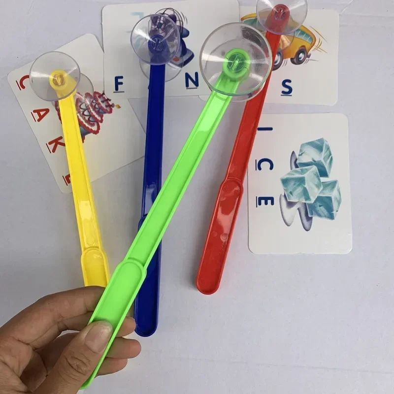 1Pc English Teaching Kids Cute Training Desk Games Hammering Suction Cup Thinking Ability Educational Toy, educational learning toy,alphabet educational toys