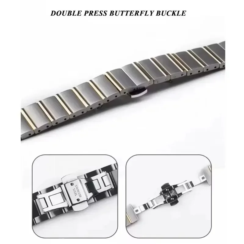 18mm Stainless Steel Luxury Women's Fashion Wristband