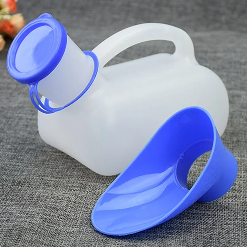 Male Urinal Car Portable Urinal Mobile Plastic Toilet Aid Bottle Hospital Care For Men Women Car Travel Camping Hiking Journey Suppllies
