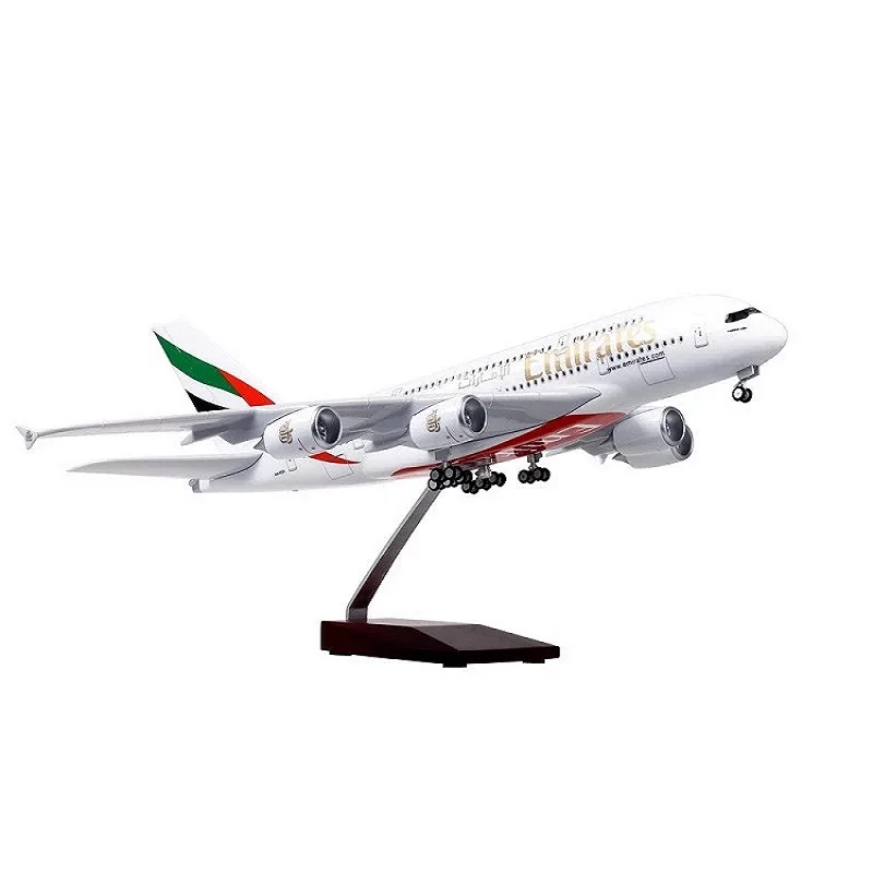 エアバス A380 1/160スケール UAE 旅客機 モデル 1/160 Airbus A380 UAE/Emirates 18 inchs Large Model Diecast