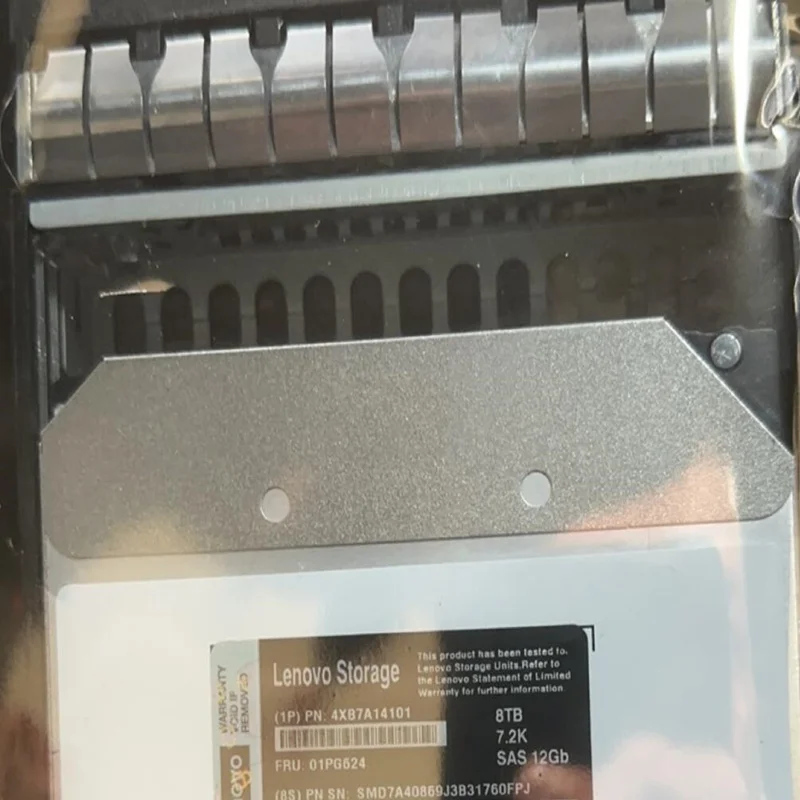 LENOVO 8TB SAS  ϵ ũ, 3.5 ġ 7200RPM 256MB  HDD, 4XB7A14101 01PG624 , ǰ