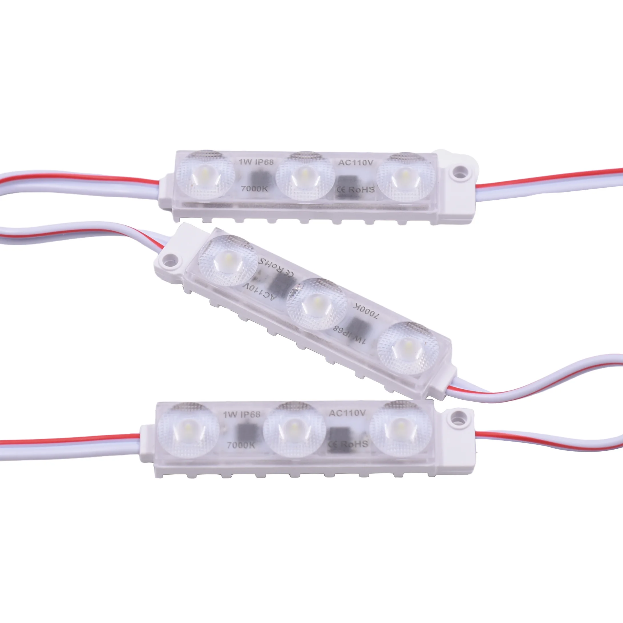 AC110v High Power Led Module 2835 50pcs For 2-10inch night lamp Depth Channel Letters Storefront Lights Business Decor