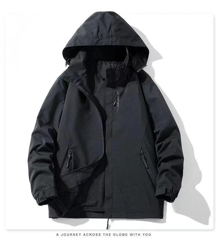 Semir Group GSON sports men's women's three in one assault suit spring and autumn thin couple waterproof jacket_voghion.com