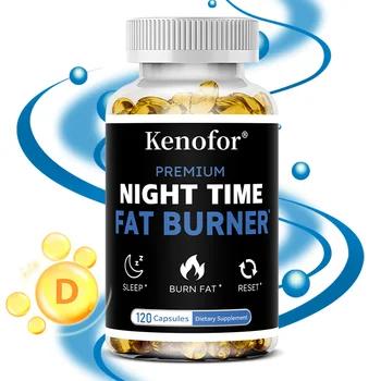 Nighttime Fat Burner Supplement - for Weight Loss, Boost Metabolism, Suppress Appetite Diet,Healthy Weight Management 1