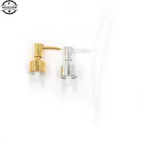 1Pc Plastic Soap Pump Liquid Lotion Gel Dispenser Replacement Jar Tube Tool Gold Silver 2