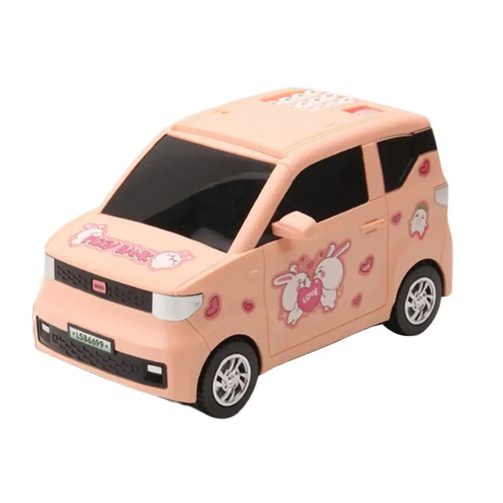 Kids Toys Moneybox Piggy Bank Car Money To Save with Key Fingerprint Password Unlock Cash Coin Bank Alcancias for Children Gifts 6