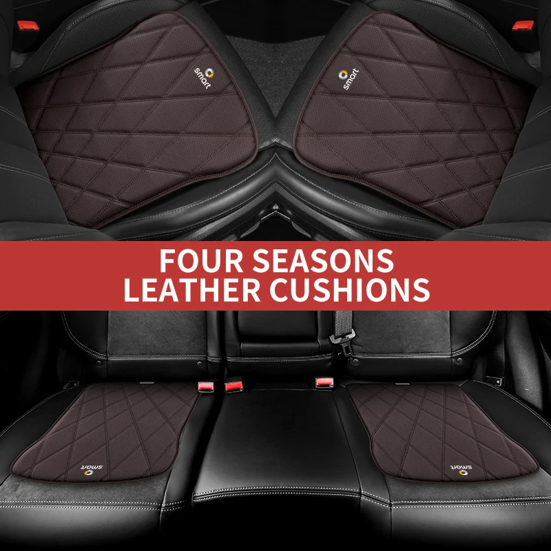 자동차 시트 커버 보호대 미끄럼 방지 시트 쿠션 드라이버 매트, 스마트 Fortwo 451 450 453 EQ Forfour 쿠페 카브리오 크로스블레이드 로드용