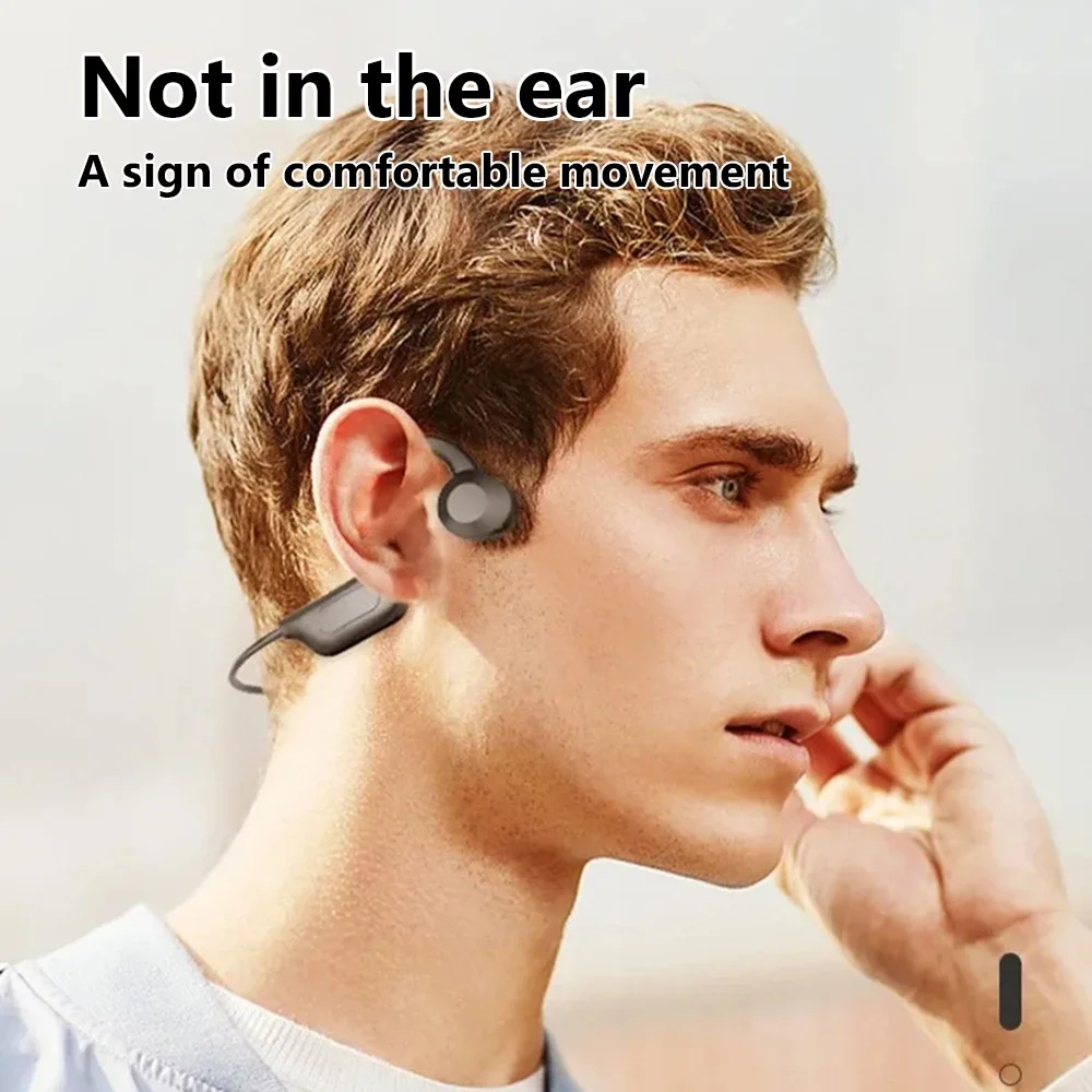 2026 New Bone Conduction Bluetooth Earphones Air Conduction Bluetooth Earphones Card Insertable Sports Waterproof Sweat Proof_voghion.com