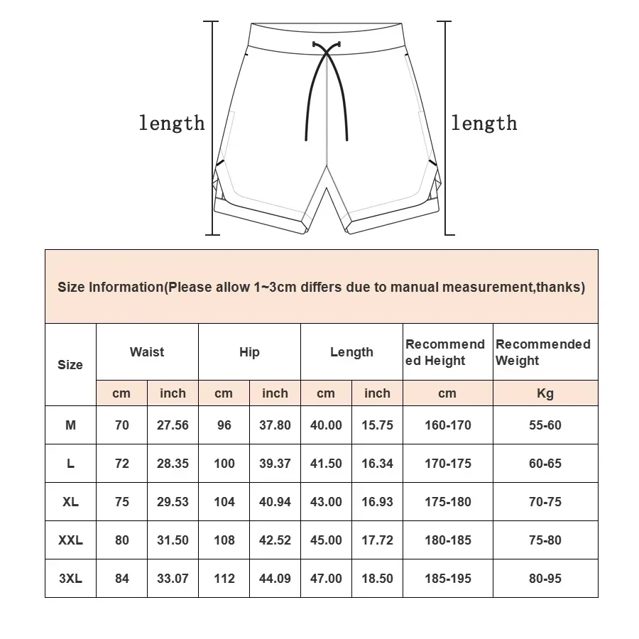 Mens 2-in-1 Red Bull Sports Shorts - Quick-Dry Breathable Running Underwear M-3XL