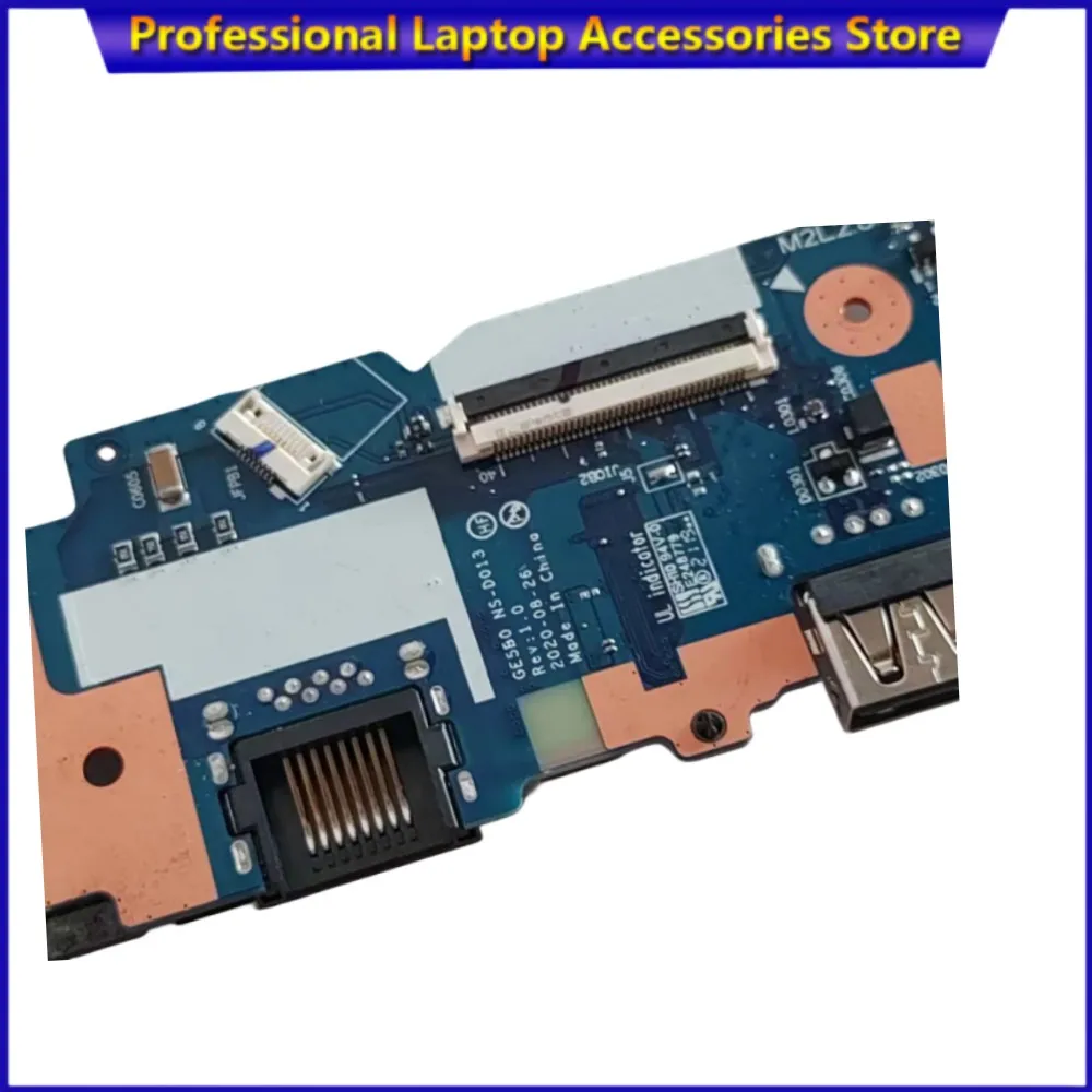 Placa de Botão Portátil Lenovo Thinkpad E15 Gen E15 Gen E15 Gen Usb io Ge5b0 Ns-d013 Ns-e212 Ns-d482 - Imagem 5