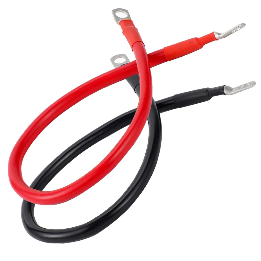 4AWG Car Battery Connector Power Inverter Cables 50cm Marine