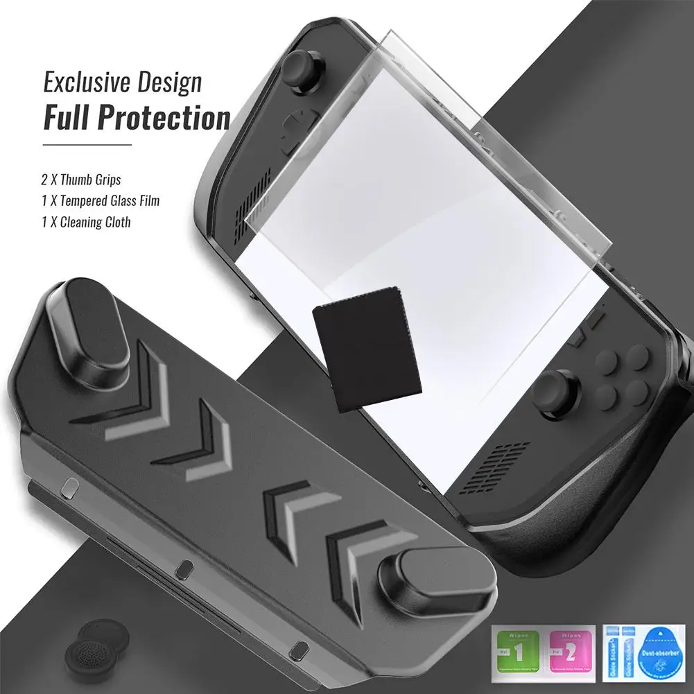 Shockproof Handheld TPU Protective Case with Bracket and Keycap