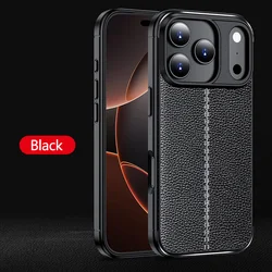Premium Soft Silicone Protective Back Cover Case - iPhone 14 Pro Max (Black)
