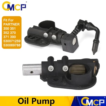 Pezzo di ricambio della pompa dell'olio CMCP per PARTNER 350 351 352 370 371 390 530071259 530069788 accessori per parti di attrezzi da giardino per motosega