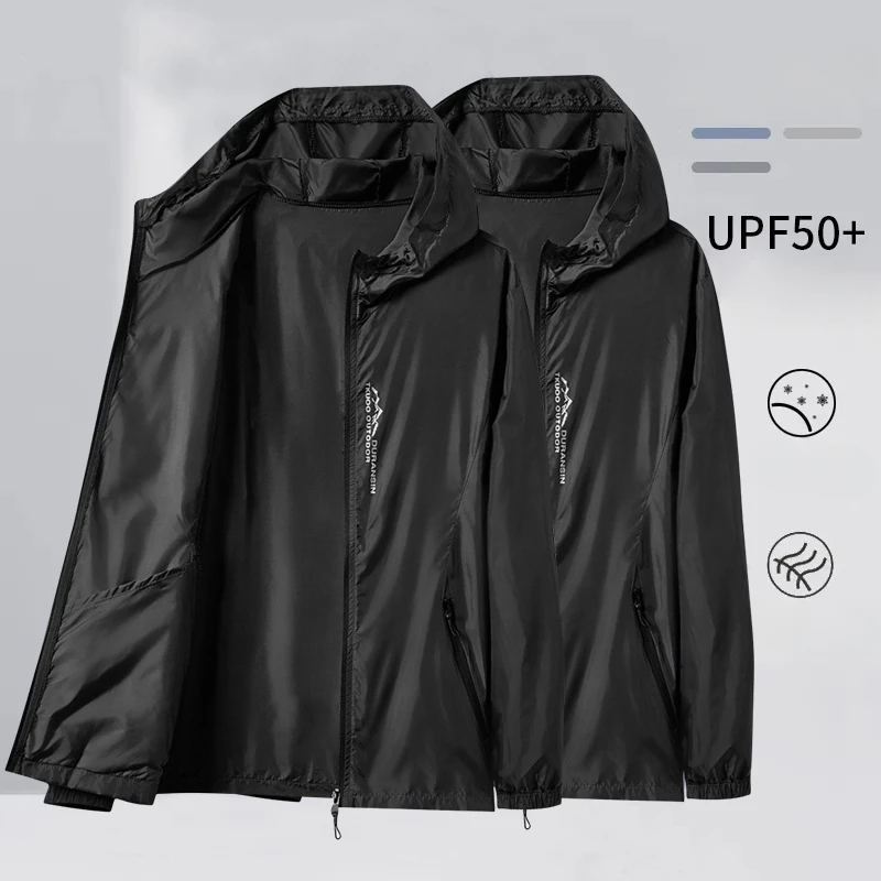 Hiking Skin Jacket Outerwear Coat Camping Rain Jackets Waterproof Sun Protection Fishing Hunting Clothes Quick Dry Sunscreen 1