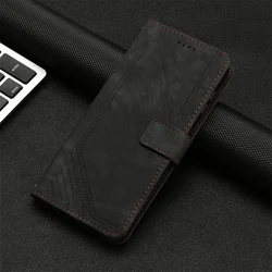 Leather Anti - Fall Wallet Phone Case - Luxury Skin Cover for OnePlus 12R (Black)