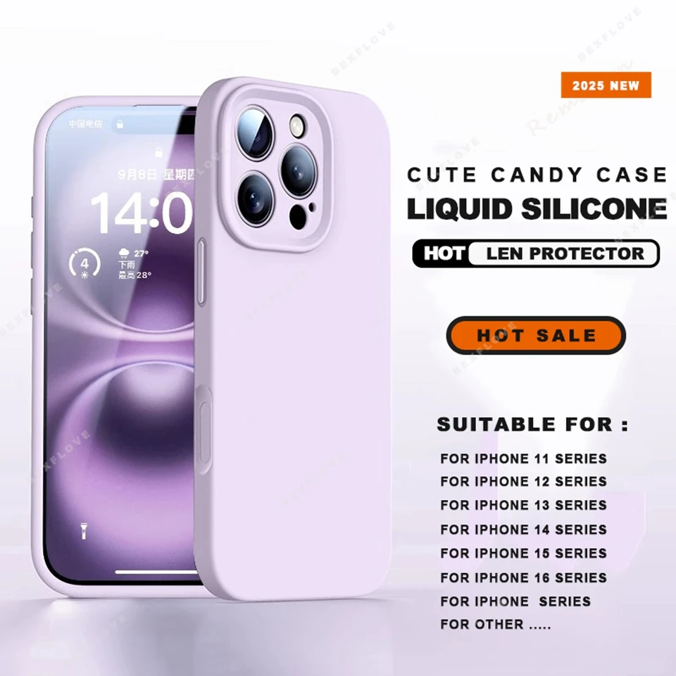 Candy Silicone Shockproof Camera Protector Case - Slim, Soft Rubber Cover
