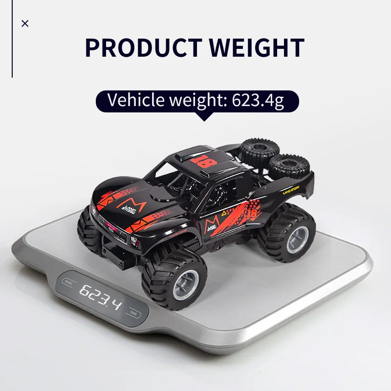 JJRC Q156 2.4G Remote Control Toy 4WD Off Road Amphibious Climbing Vehicle Waterproof Stunt Remote Control Car children Toy Gift 3