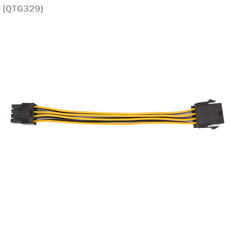 【F2-QT329】PCI-E 8핀 남성-여성 전원 연장 케이블 - 간편한 연결을 위한 PCI Express 비디오 카드 어댑터