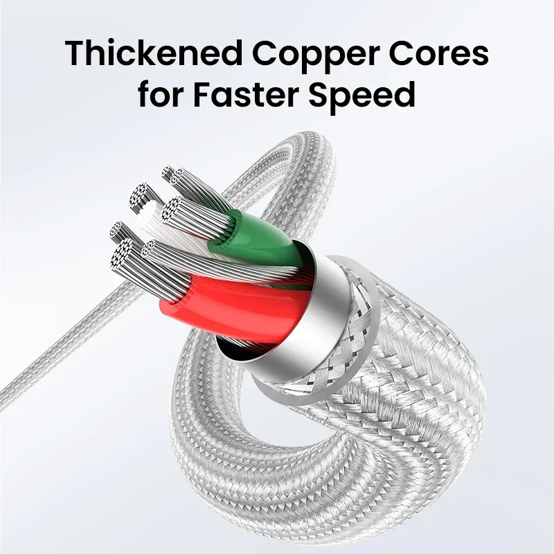UGREEN MFi Certified USB-C to Lightning Fast Charging Braided Cable