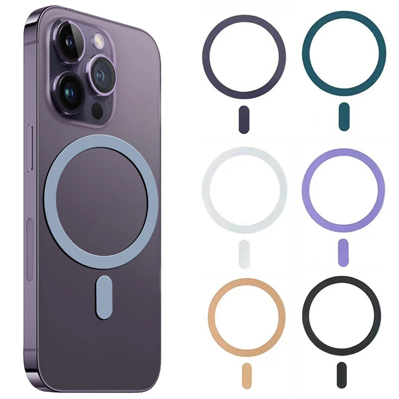 Magnetic Metal Plate Ring For Magsafe Wireless Charger