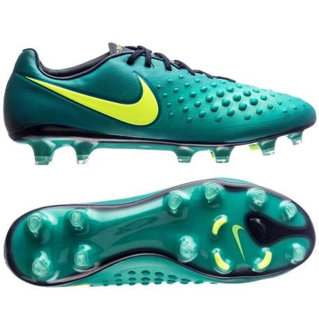 Bota Nike Magista Opus Ii Fg Azul-fluor - Soccer - AliExpress