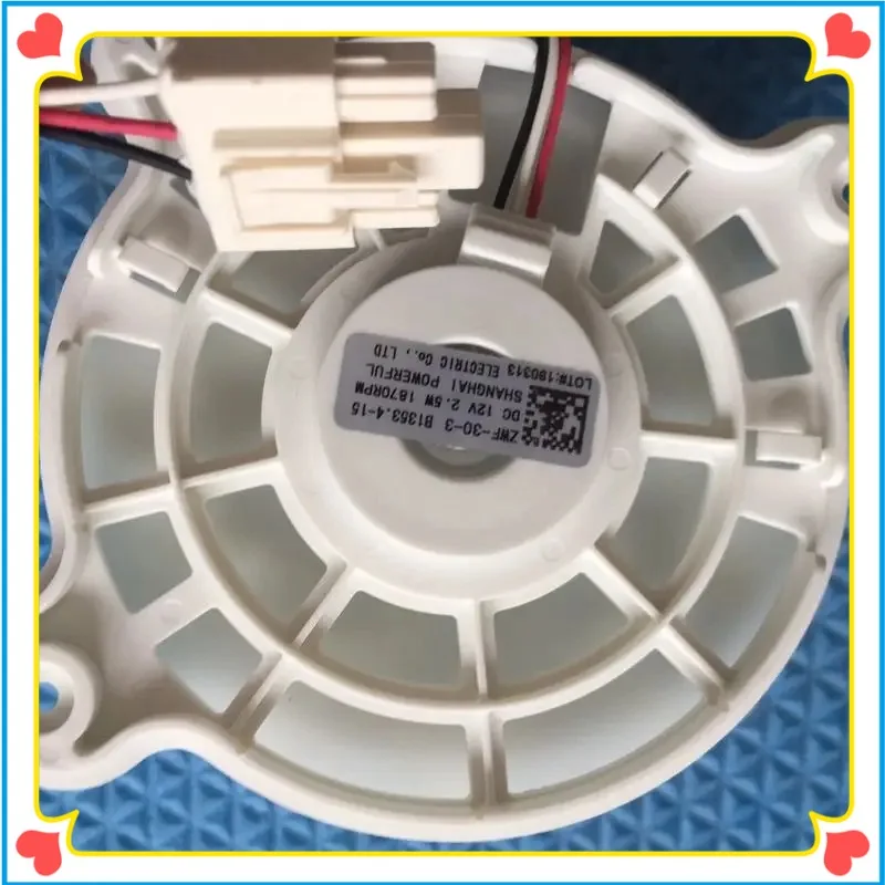 Refrigerator Motor ZWF-30-3 DC12v Refrigeration Zwf 30 3 Fan for Samsung Haier Midea Refrigerator Parts BCD-430WP9C refrigerator parts