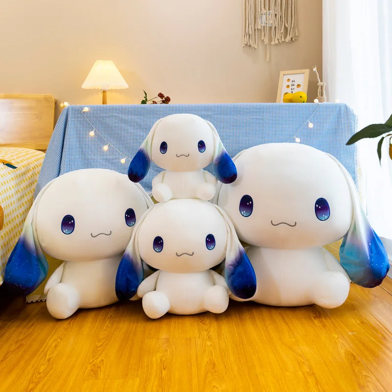 

Sanrio Cartoon Anime Kawali Kuromi Starry sky Cinnamoroll Dog Pillow Plush Toys Soft Plush Stuffed Dolls for Kids Birthday Gifts