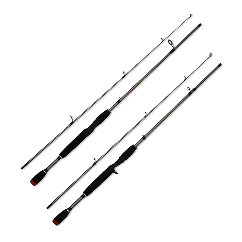 Catch.u Fishing Rod Carbon Fiber Spinning/Casting Fishing Rods EVA Handle  3.3-20g 6-15LB M Action1.8m Travel lure Fishing Poles