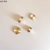 Nordic Metal Decorative Hook Handle Small Brass Cabinet Drawer Handle Home Living Room Wall Round Decorative Key Coat Hook 5