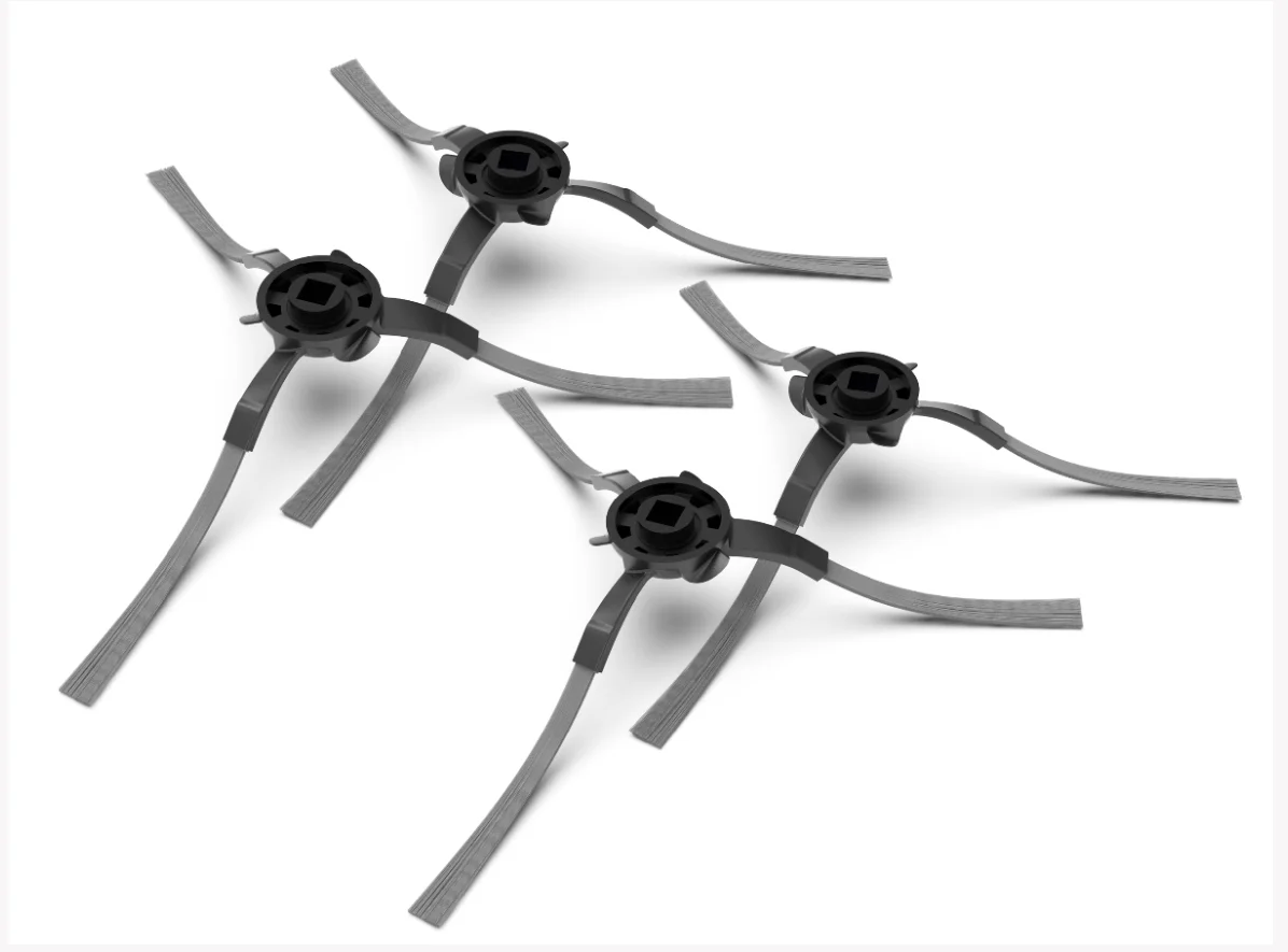 Acessórios para Robôs de Sweeping v Rolamento Escova Lateral Cobertura Controle Remoto Listras Magnetic